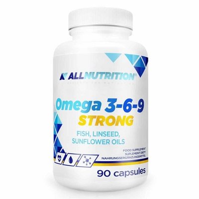 Омега All Nutrition Omega 3-6-9 Strong, 90 капс. 123691 фото