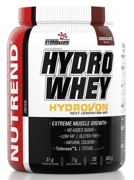 Протеїн гідролізат Nutrend Hydro Whey, 800 г. 03064 фото