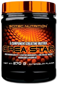 Креатин Scitec Nutrition Crea star, 270 г. 02898 фото