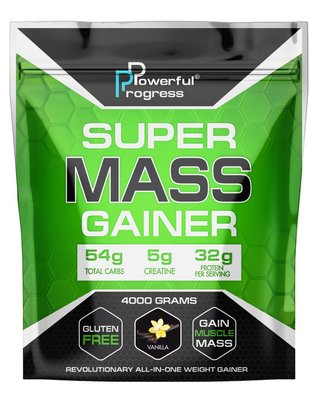 Гейнер Powerful Progress Super Mass Gainer, 4000 г. 03980 фото