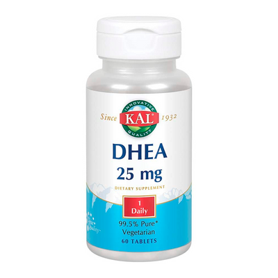 Добавка KAL DHEA 25 mg, 60 таб. 124568 фото