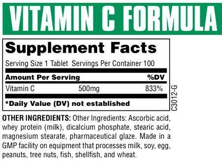 Вітамін С Universal Vitamin C, 100 т 123442 фото