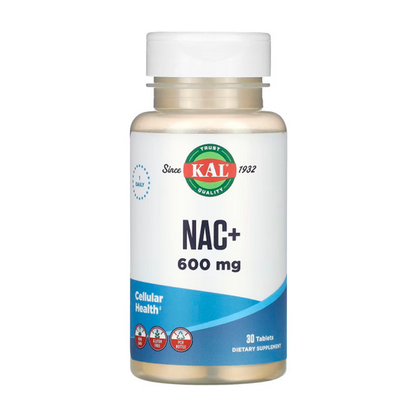 Добавка KAL NAC+ 600 mg, 30 табл. 1224050 фото