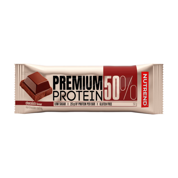 Протеїновий батончик Nutrend Premium protein 50 bar, 50 г. 02461 фото