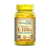 Витамины Е Puritan's Pride Vitamin E-100 IU Naturally Sourced 100 софтгель 12429265 фото