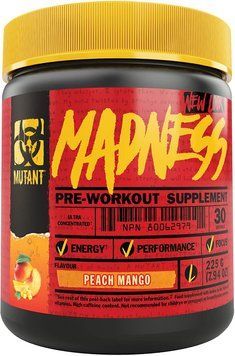 Предтреник PVL Mutant Madness, 225 г. 03680 фото
