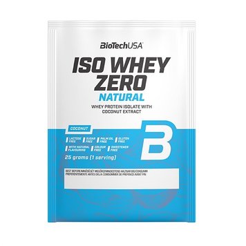 Протеїн ізолят BiotechUSA Iso Whey Zero Natural, 25 г. 02769 фото