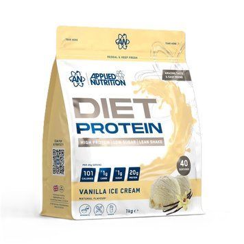 Сироватковий протеїн Applied Nutrition Diet Whey Protein 1000 г. (Ванільне морозиво) 12429589  фото