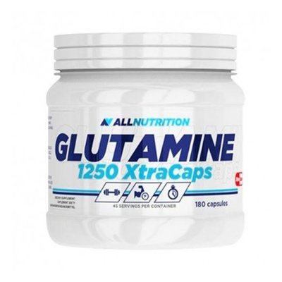 Глютамін All Nutrition Glutamine 1250 Xtracaps, 180 капс. 121938 фото