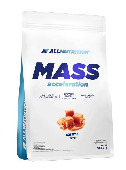 Гейнер All Nutrition Mass Acceleration, 3000 г. 01746 фото