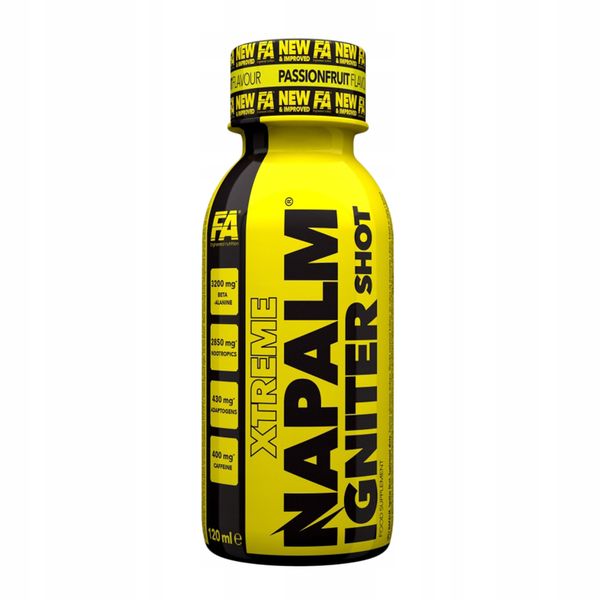 Предтреник FA Nutrition Xtreme Napalm Igniter Shot, 120 мл. 05086 фото