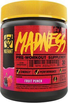 Предтреник PVL Mutant Madness, 225 г. 02940 фото