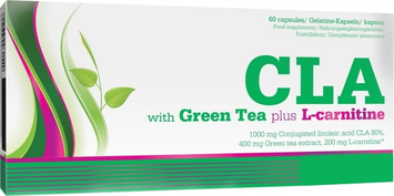 Добавка OLIMP CLA with Green Tea plus L-carnitine Sport Edition, 60 капс. 100312 фото