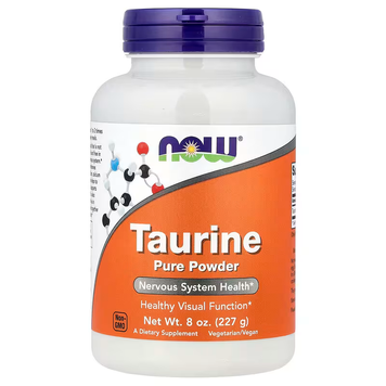 Добавка Таурин NOW Taurine Powder 227 г. 12429527 фото