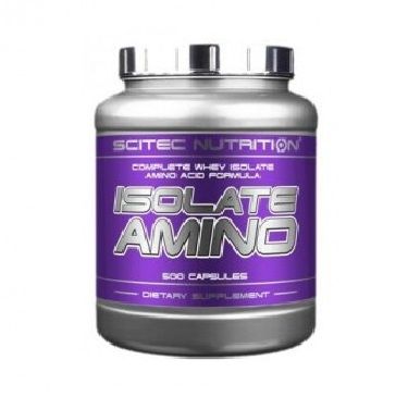 Аминокислоты Scitec Nutrition Isolate Amino, 500 капс. 100192 фото