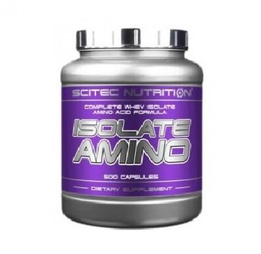 Амінокислоти Scitec Nutrition Isolate Amino, 500 капс. 100192 фото