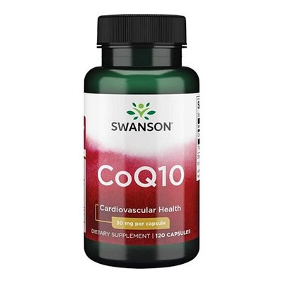 Коензим Swanson CoQ10 30 mg, 120 капс. 122856 фото