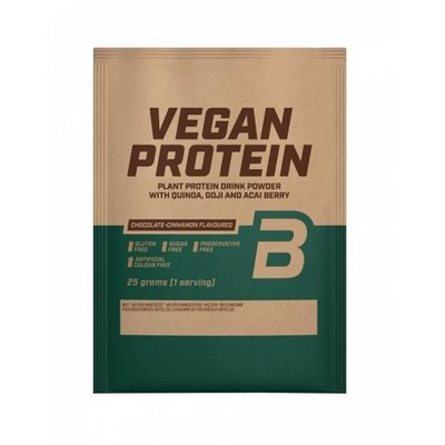 Пробник BiotechUSA Vegan Protein, 25 г. (Арахісова паста) 02532 фото