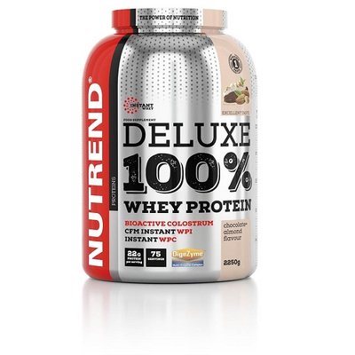 Протеїн сироватковий Nutrend Deluxe 100% Whey Protein, 900 г. (Булочка з корицею) 03071 фото