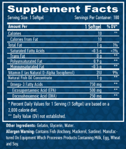 Омега Haya Labs Ultra Omega 3 1000mg 90 софтгель 12429429 фото