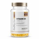 Вітамін Д Sport&nbsp;Generation&nbsp;Healthy&nbsp;Line&nbsp;Vitamin&nbsp;D3&nbsp;2000&nbsp;IU&nbsp;120&nbsp;софтгель. 12429630 фото
