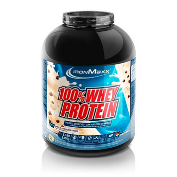 Сироватковий протеїн IronMaxx 100% Whey Protein, 2350 гр. (Банан йогурт) 06014 фото