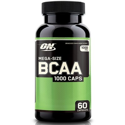 Амінокислоти Optimum Nutrition (USA) Bcaa 1000, 60 капс. 122194 фото