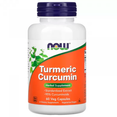 Куркумін Now Curcumin 665 мг, 60 капс. 124023 фото