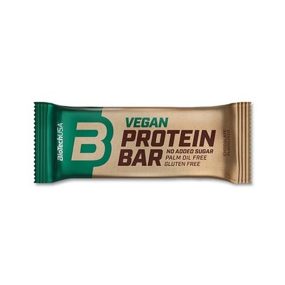 Протеїновий батончик BiotechUSA Vegan Bar, 50 г. (Шоколад) 03461 фото