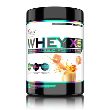 Протеїн сироватковий Genius Nutrition Whey-X5, 900 г. 123798 фото