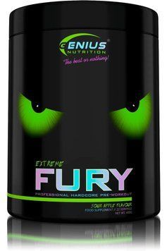Предтреник Genius Nutrition Fury Extreme, 400 г. 05187 фото