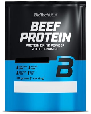 Пробник BiotechUSA Beef Protein, 30 г. 02533 фото