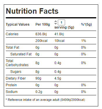 Добавка MyProtein Inulin, 250 г. 100602 фото