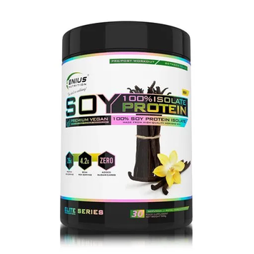 Протеин Genius Nutrition Soy Protein Isolate 900 г. 12429476 фото