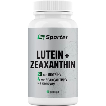 Добавка Sporter Lutein + Zeaxanthin  60 капс. 12429613 фото