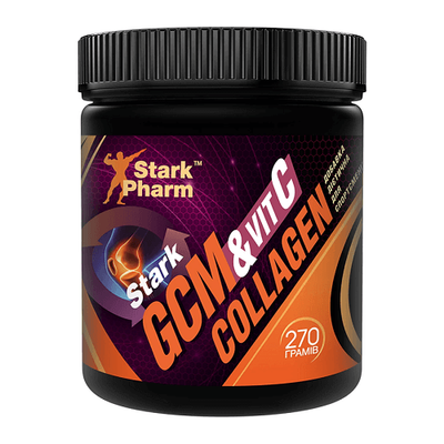 Добавка для суглобів Stark Pharm GCM Collagen+Vitamin C, 270 г. 123665 фото