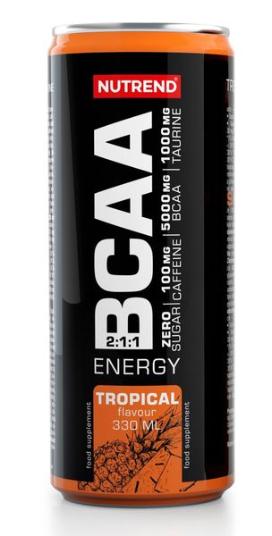 Амінокислоти Nutrend BCAA Energy, 330 мл. 02373 фото