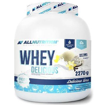 Протеин сывороточный All Nutrition Whey Delicious, 2270 г. 01896 фото