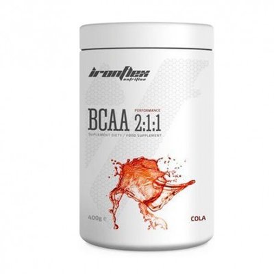 Амінокислоти IronFlex BCAA 2-1-1 Performance, 400 г. (Кола - апельсин) 01244 фото