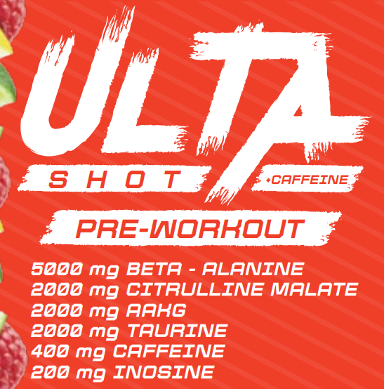 Предтрен Sporter Pre-Workout Ulta, 100 мл. 124562 фото