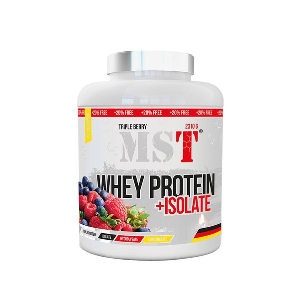 Протеїн сироватковий MST Whey Protein + Isolate, 2310 г. 03284 фото