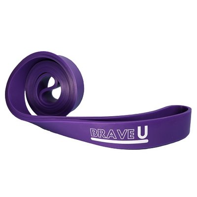 Brave U Резина петля для фітнесу BU2304 - фіолетовий (15-40 кг / 32 мм) 123833 фото
