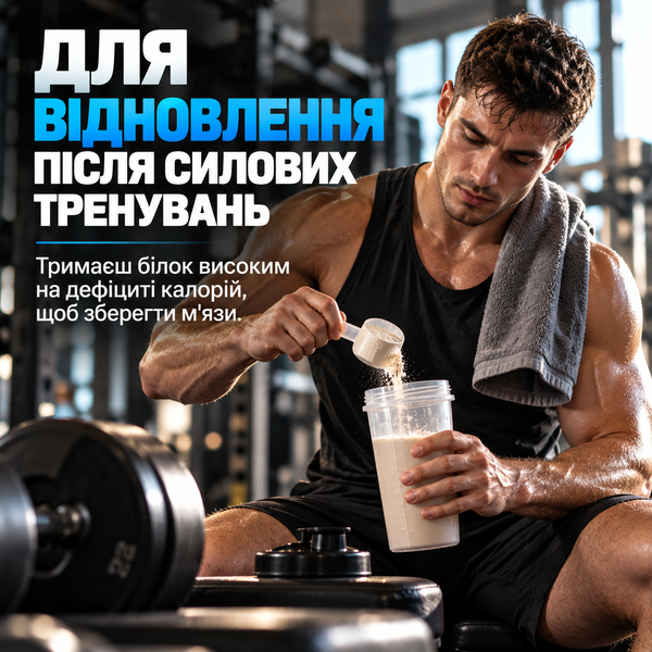 Сироватковий протеїн Willmax WHEY PROTEIN WPC 80% 920 г. (Без смаку) 12429728  фото