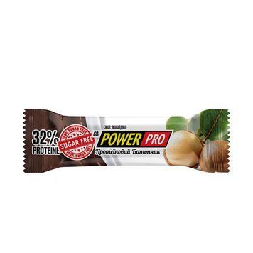 Протеиновый батончик PowerPro Батончик Нутелла 36%, 60 г. 06514 фото