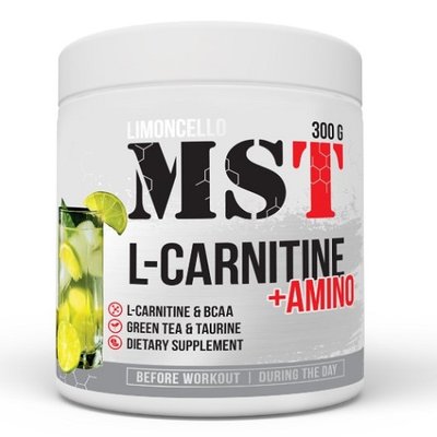 MST Carnitine + Amino, 300 г. (Лімончелло) 03823 фото