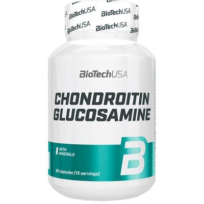 Добавка для суглобів BiotechUSA Chondroitin & Glucosamine, 60 капс. 100218 фото