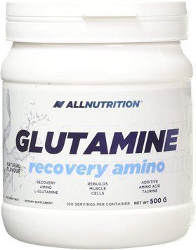 Глютамин All Nutrition Glutamine Recovery Amino, 500 г. 03804 фото