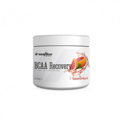 Амінокислоти IronFlex BCAA Recovery (BCAA + Glutamine), 200 г. (Кола - апельсин) 01253 фото