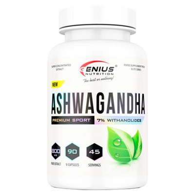 Ашваганда Genius Nutrition Ashwagandha, 90 капс. 124073 фото