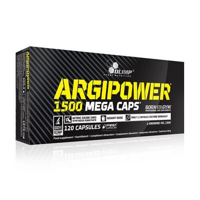 OLIMP ArgiPower 1500 Mega Caps, 120 капс. 100318 фото